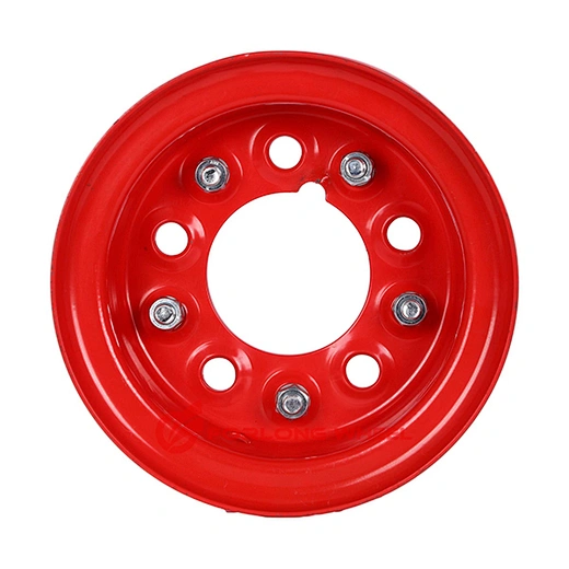 Custom steel forklift wheels and tyres rims for sale - Forlong wheel ...